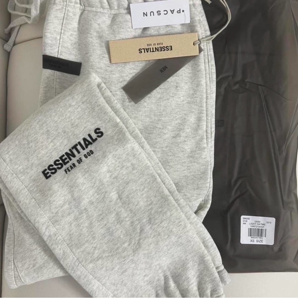 Fear of God Essentials Gray Sweatpants